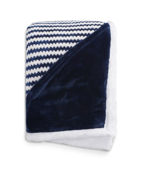Field & Co.® Chevron Striped Sherpa Blanket Field & Co.® Chevron Striped Sherpa Blanket