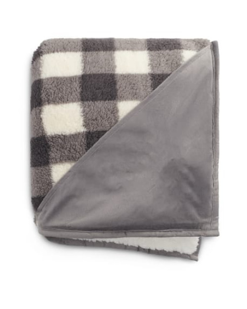 Field & Co.® Double Sided Plaid Sherpa Blanket Field & Co.® Double Sided Plaid Sherpa Blanket