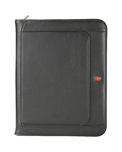 Wenger® Exec Leather Zippered Padfolio Bundle Set Wenger® Exec Leather Zippered Padfolio Bundle Set