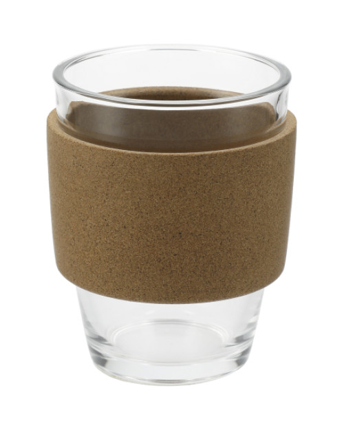 Brooklyn Glass cup with Cork Band 12oz Brooklyn Glass cup with Cork Band 12oz
