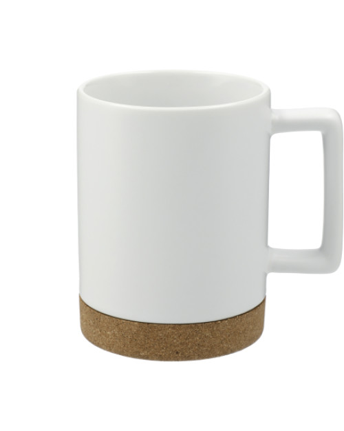 Bates 15oz Ceramic Mug w/ Cork Base Bates 15oz Ceramic Mug w/ Cork Base