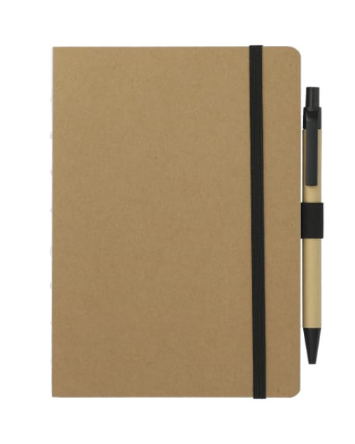 5" x 7" FSC Recycled Notebook and Pen Set 5" x 7" FSC Recycled Notebook and Pen Set