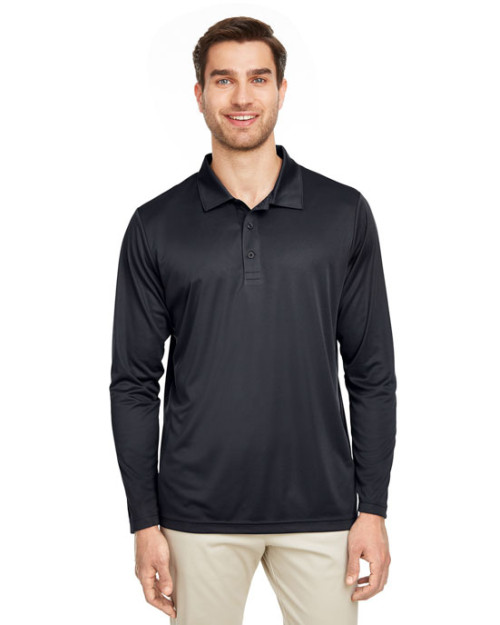 Men's Zone Performance Long Sleeve Polo
